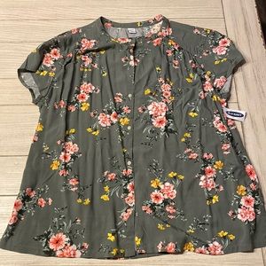 OldNavy floral blouse